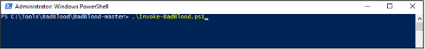 Executing BadBlood via PowerShell