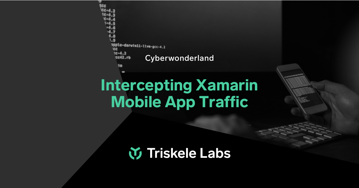 Intercepting Xamarin Mobile App Traffic